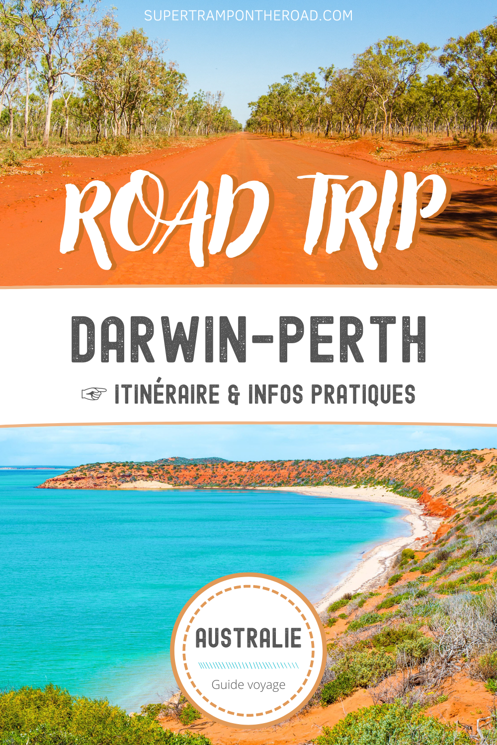 road trip darwin-perth itinéraire