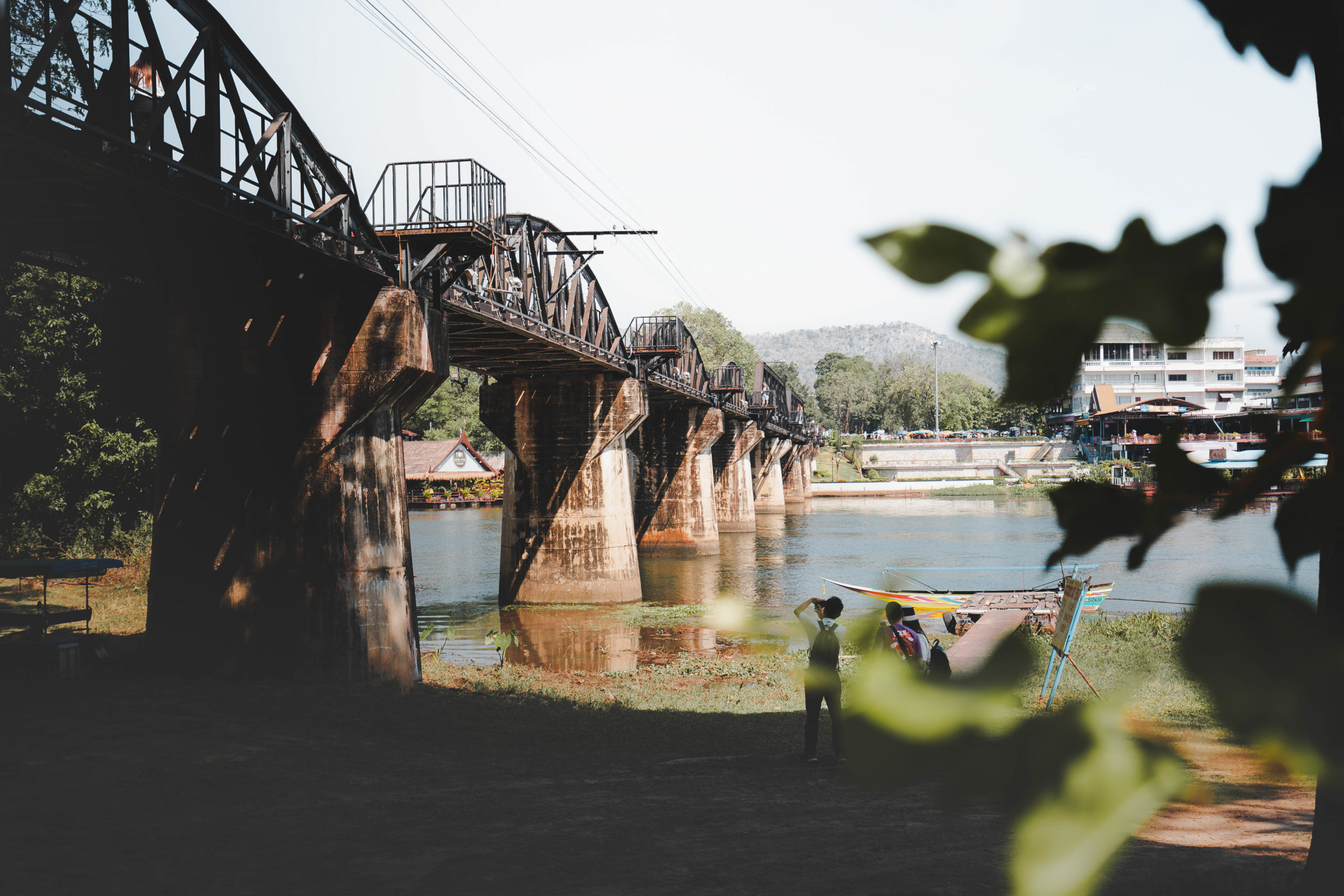 pont sur la rivière kwai kanchanaburi