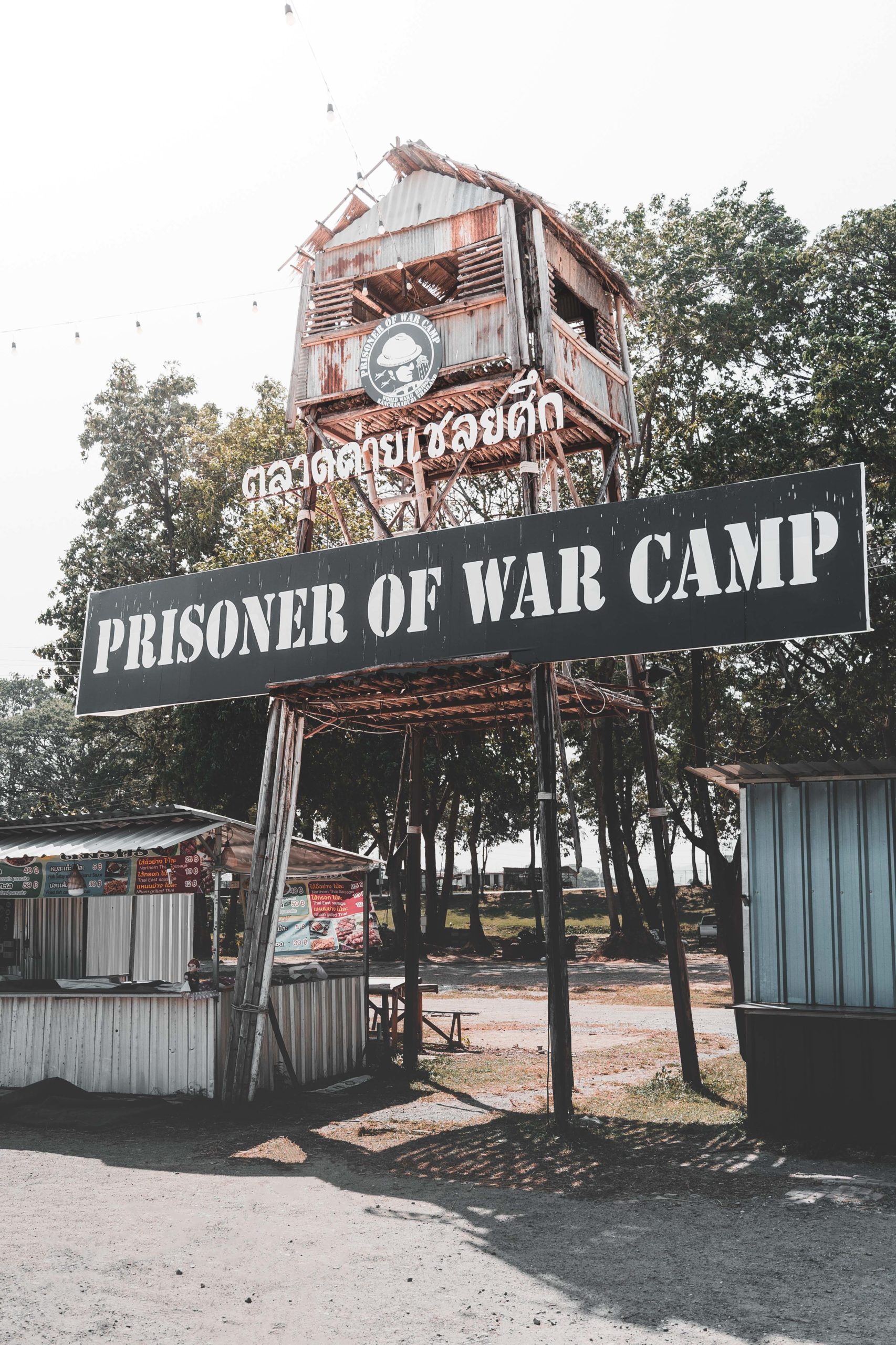 prisoners of war camp pont rivière kwai