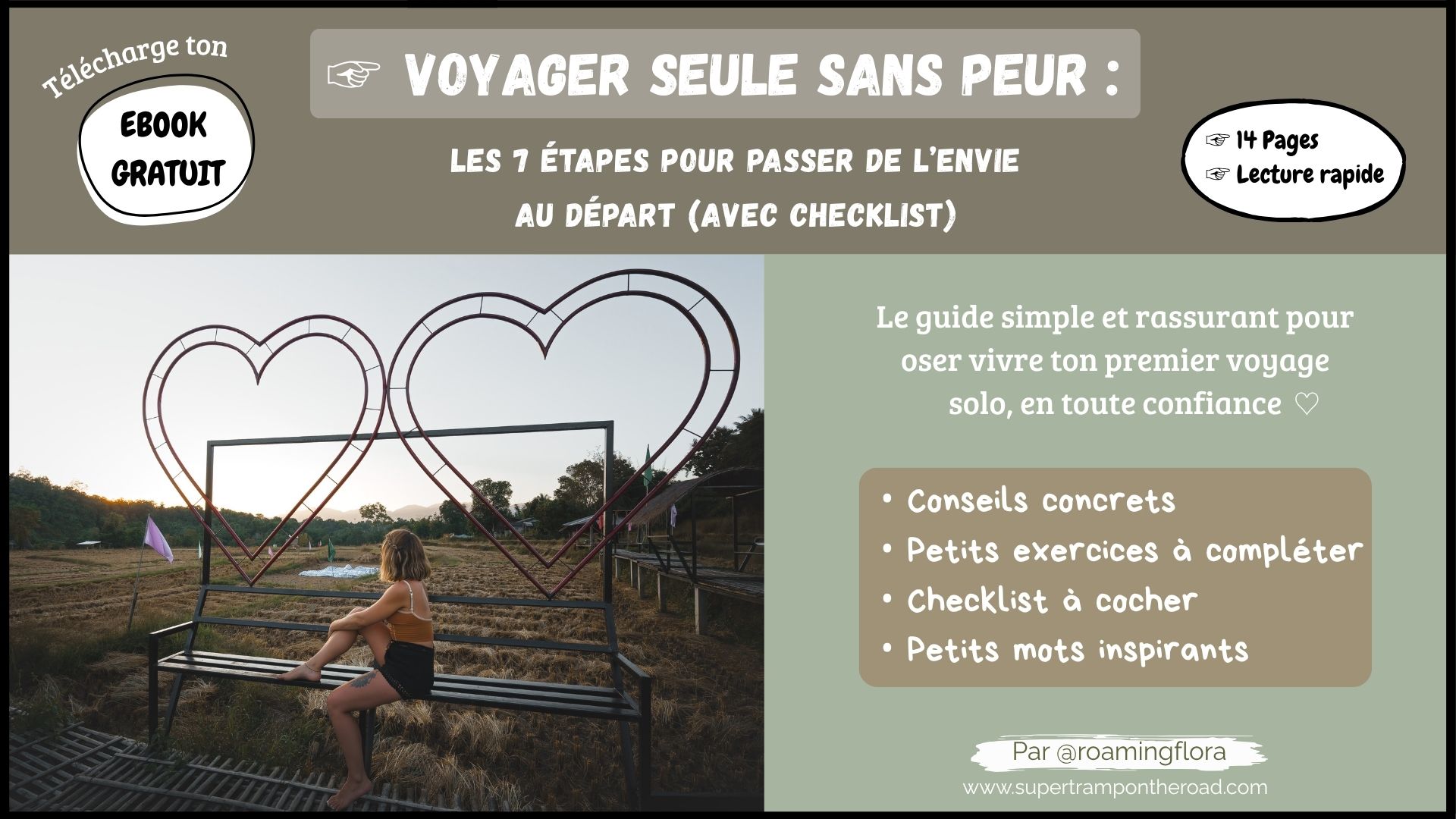 voyager seule sans peur: ebook gratuit pour t'aider à sauter le pas
